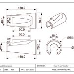 Assembled Arm Guard Dimensions